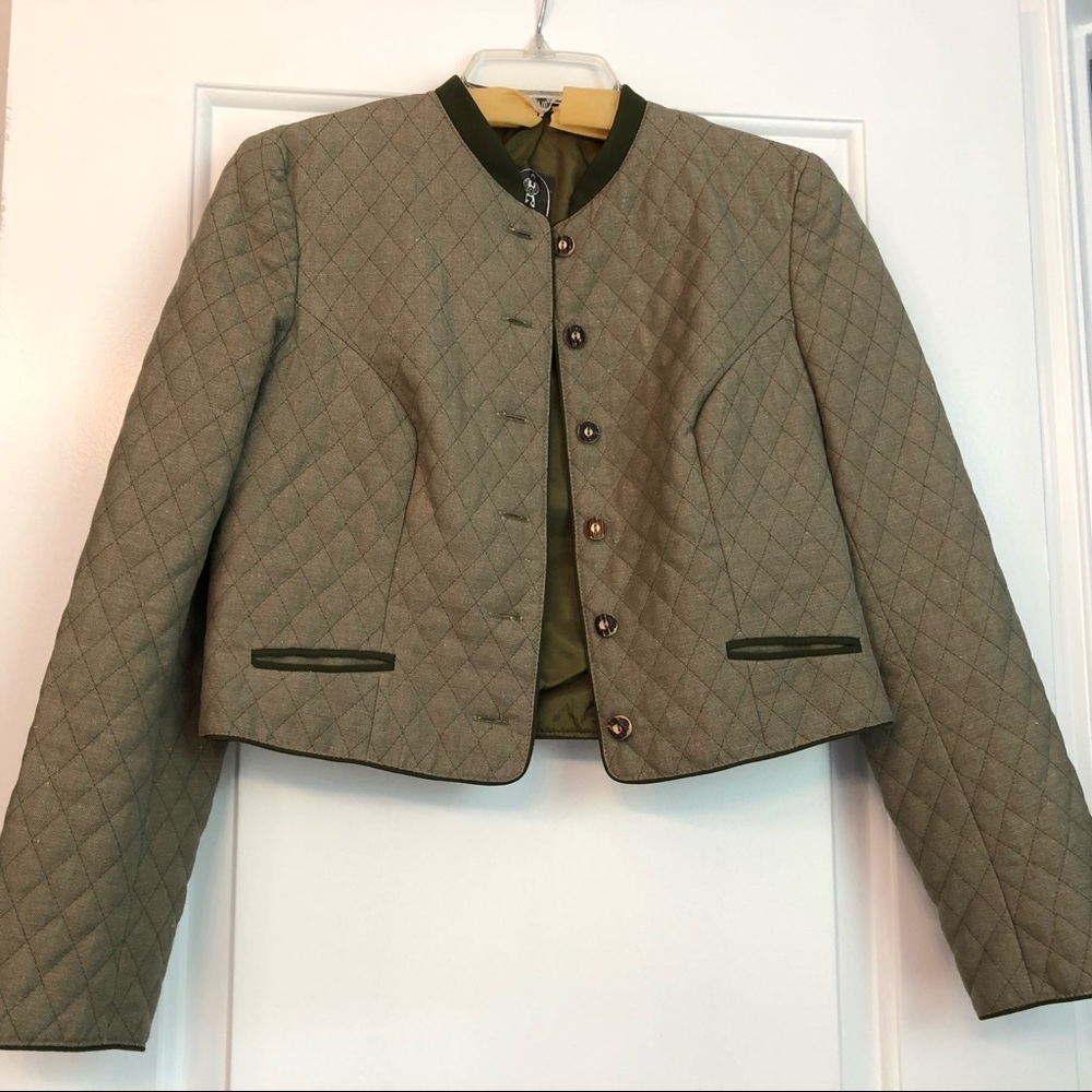Vintage Austrian cropped jacket